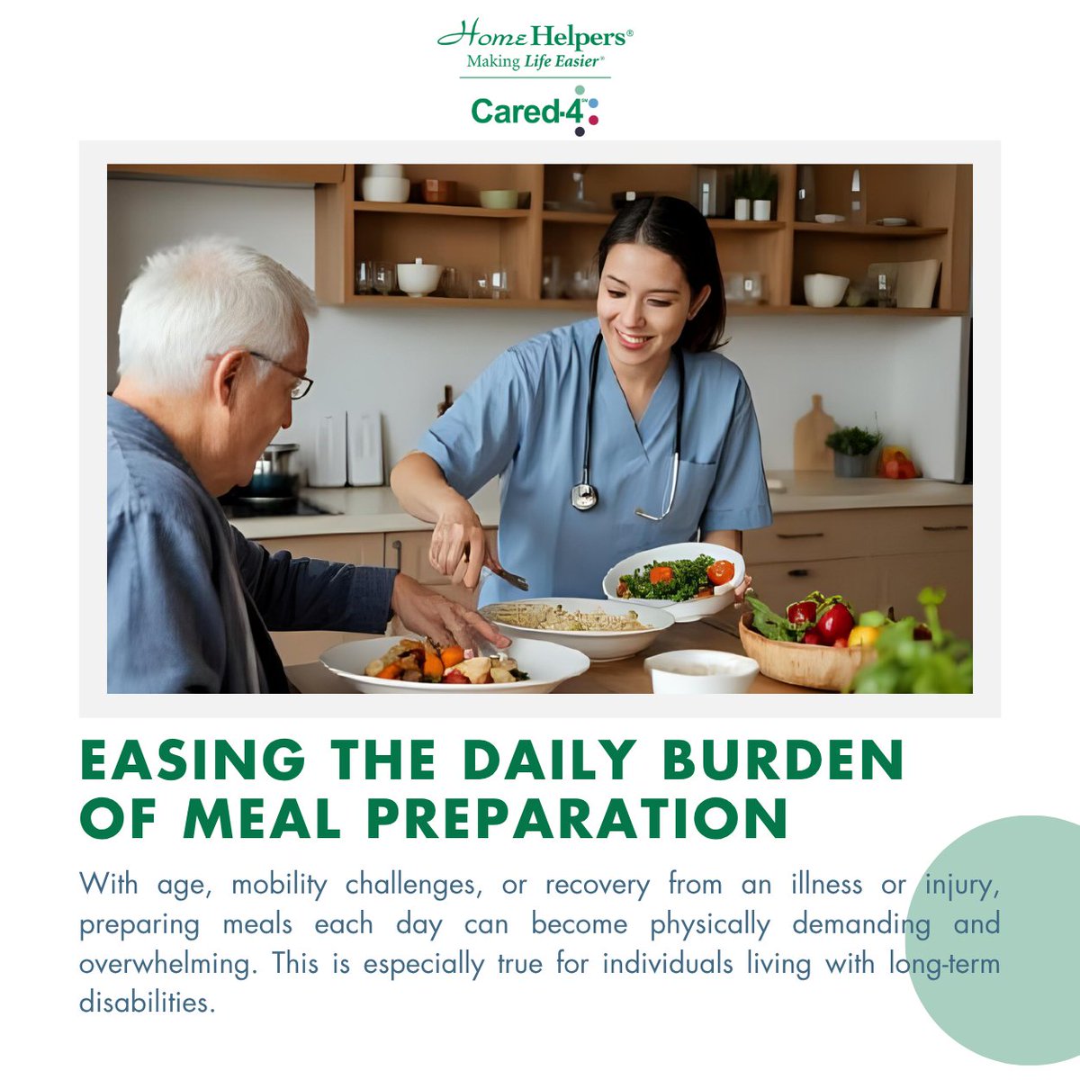 EdwardSiraya's tweet image. 🍽️ Making mealtimes easier at home.
Our caregivers help with meal planning, grocery runs, cooking, companionship, and kitchen cleanup — so seniors can enjoy healthy meals with less stress. 💚

📞 (410) 921-2461
📧 elin@homehelpershomecare.com
🌐 homehelpershomecare.com/hanover-md