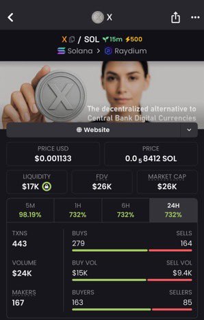 GemSniper_'s tweet image. 2x on $X

A1jhzJp6RF9dkCY4vec3c1AHro5ivaVLVGrRKY9HYfHi