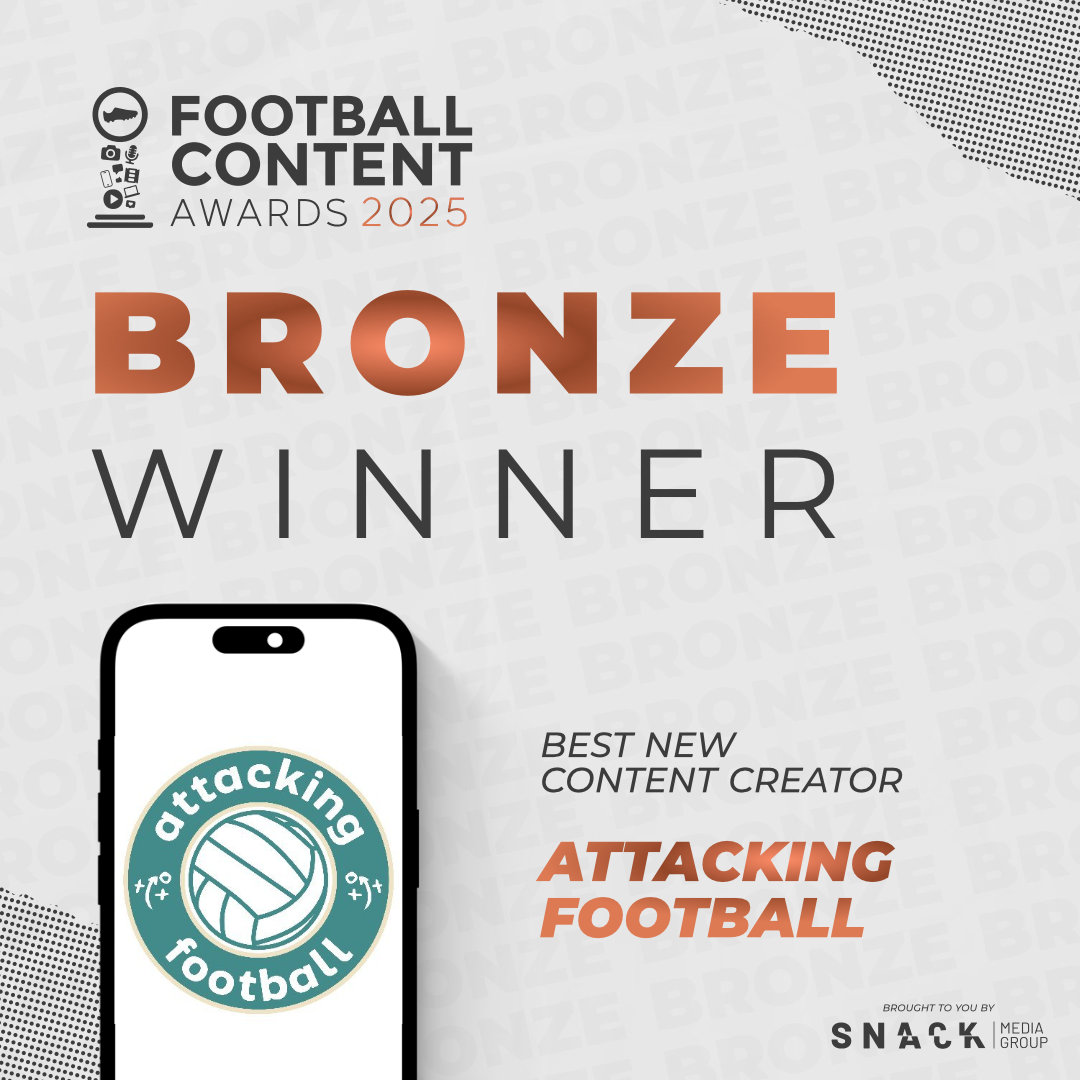 🥉⚽️ The Best New Content Creator Bronze Award goes to... Attacking Football <a href="/AttackingFooty/">Attacking Football</a>