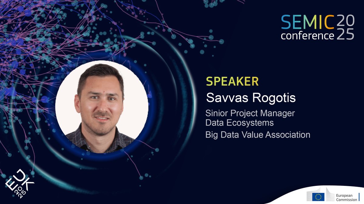 InteroperableEU's tweet image. How does #SemanticInteroperability enable #DataSpaces and reliable #DataExchange in Europe? 

The dedicated workshop session of the #SEMIC2025 Conference will bring you all the ins and outs!

Register and follow it online on 25 November, at 9 a.m. CET!
👉link.europa.eu/CXPj6H