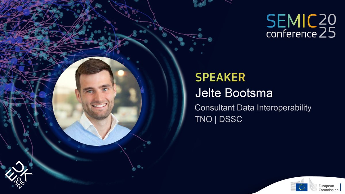 InteroperableEU's tweet image. How does #SemanticInteroperability enable #DataSpaces and reliable #DataExchange in Europe? 

The dedicated workshop session of the #SEMIC2025 Conference will bring you all the ins and outs!

Register and follow it online on 25 November, at 9 a.m. CET!
👉link.europa.eu/CXPj6H