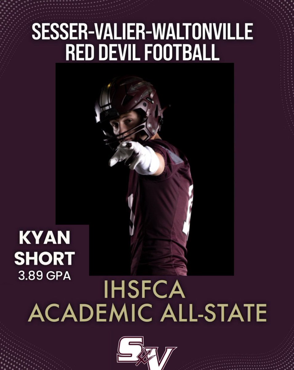 Student-Athlete. Work, on and off the field. I am thankful to be selected to the <a href="/IHSFCA1/">IHSFCA</a> Academic All-State Team! 

<a href="/PrepRedzoneIL/">Prep Redzone Illinois</a> <a href="/TopPreps/">TOP PREPS - Free Sports News, Videos & Information</a> <a href="/sixstarfootball/">Six Star Football | PLUS+</a> <a href="/DeepDishFB/">DEEP DISH FOOTBALL</a> <a href="/CoachBigPete/">Peter "Coach Big Pete" Leinweber</a> <a href="/ChiPlayerWatch/">Chicagoland Player Watch</a>