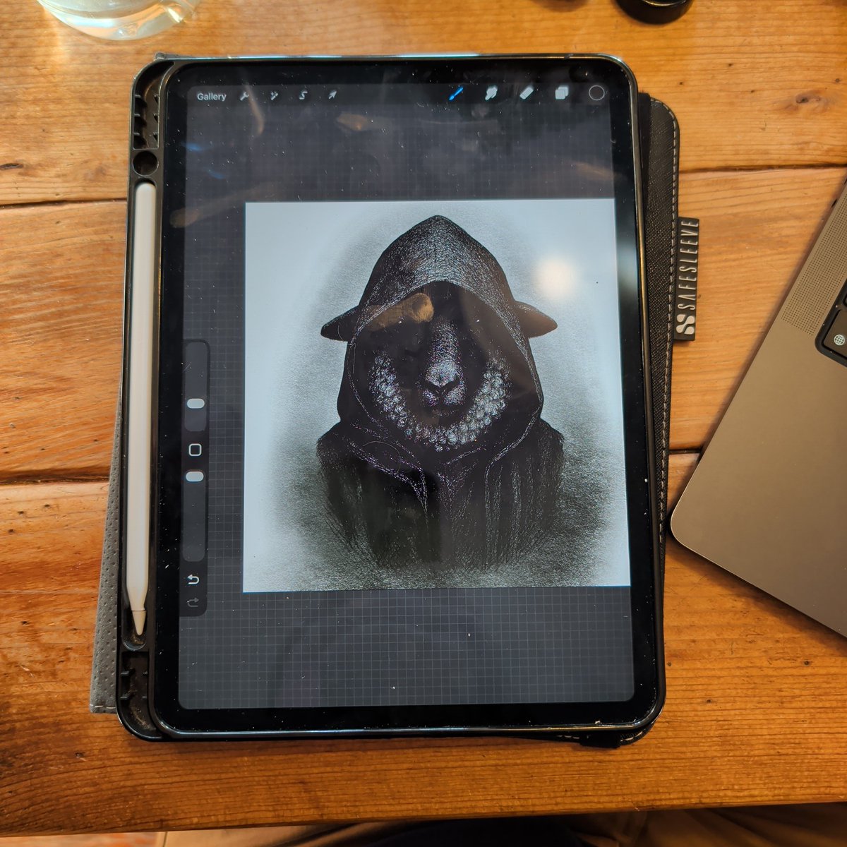 CHIP__'s tweet image. Today feels like a good day to introduce 

Sheeptoshi 

Hope you enjoy the before and after🐑