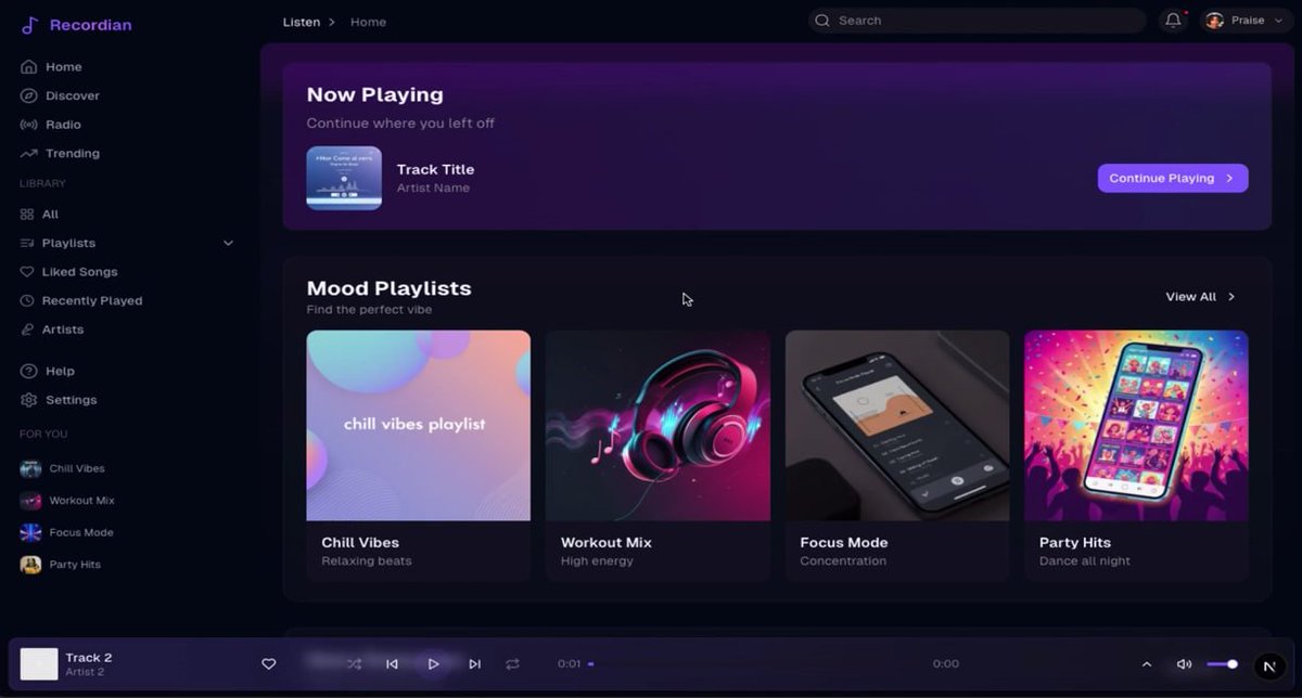Innovate. Build. Test. Repeat.

The team has been fully locked in preparing the next version of the #Recordian app, soon to be rolling out into private testing with our major partner APIs integrated across both Web2 and Web3.

This version represents everything we’ve been