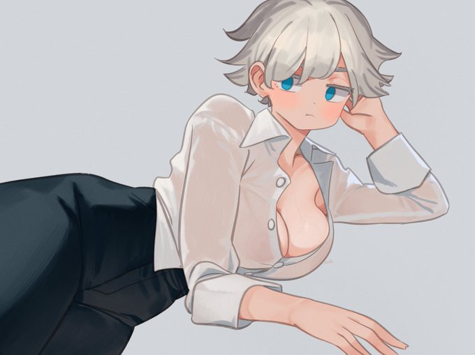 初めてボーイッシュ描いたかも。