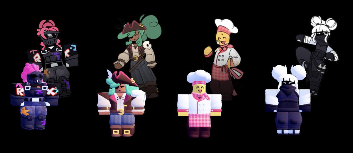 HGesbert's tweet image. What’s your favorite ROBLOXIAN Class then? 👀🎺

One of them has an official @SplinterCell skin 🎆
#ROBLOX #robloxart #RobloxDev