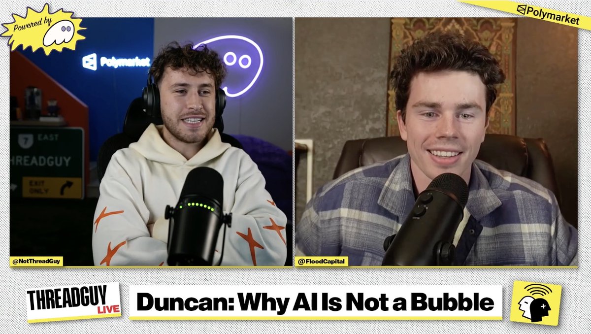 Threadupdates_'s tweet image. Threadguy is now LIVE with @FloodCapital 

twitch.tv/threadguy