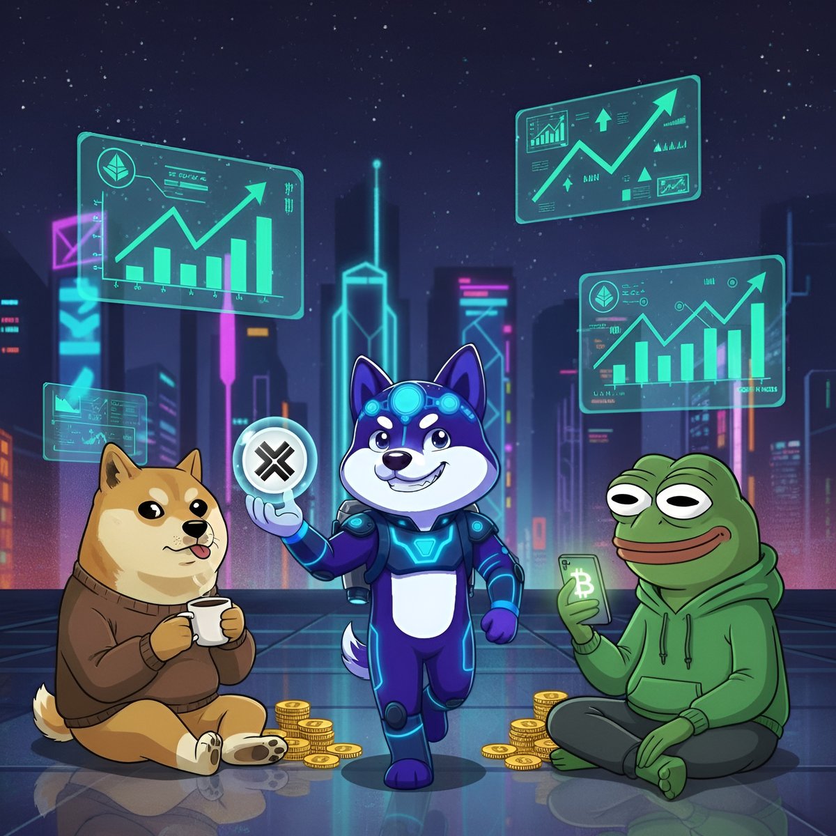 Every major meme: DOGE, SHIB, PEPE…
started with:
❌ No respect
❌ Heavy FUD
❌ 'Dead' calls
If you’re hearing that about $AI <a href="/AnyInuCoin/">Any Inu</a> now,
congratulations - you’ve unlocked the origin story phase! 💥<a href="/axelar/">Axelar Network</a> 
#CryptoMarket <a href="/pepe/">pepe</a> <a href="/dogecoin/">Dogecoin</a> <a href="/ShibainuCoin/">Shiba Inu</a>