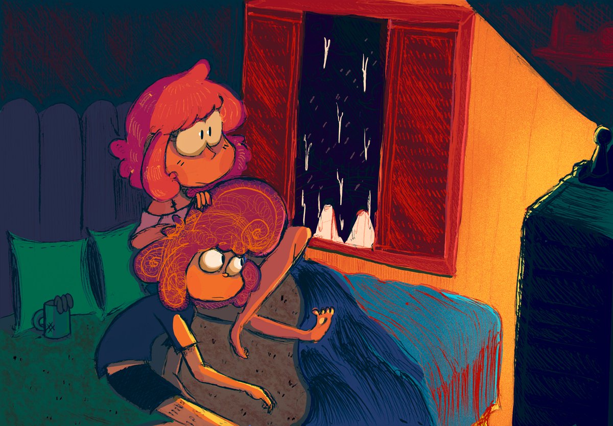 _Coffee_Ed_'s tweet image. ☂️Ele falou que esqueceu o guarda-chuva, mas acho que foi de propósito...