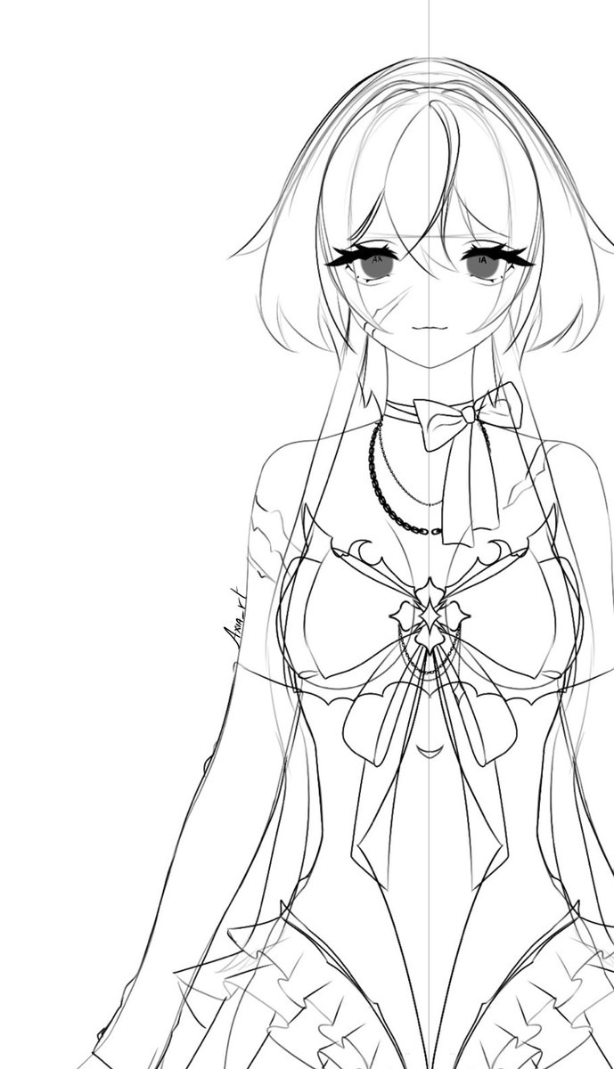 Axia_rt's tweet image. Wip of my avatar, the only one your gonna see .. 👀