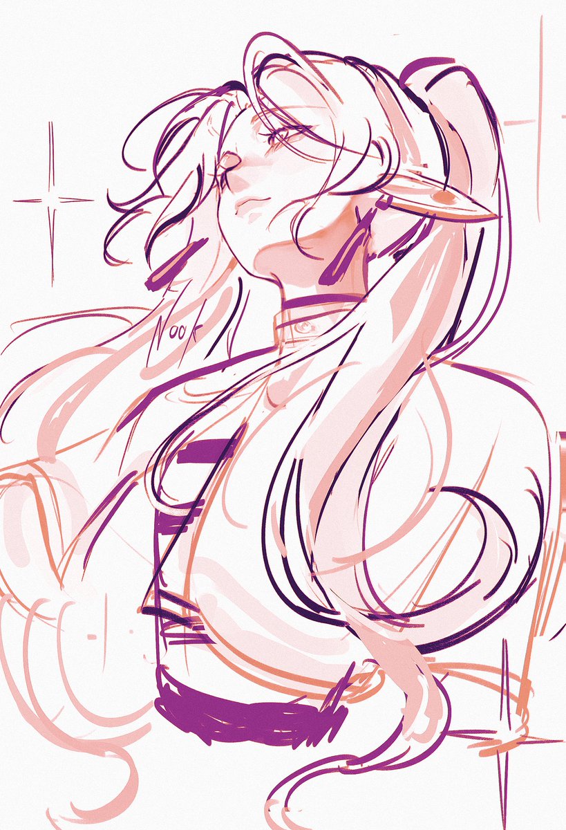 Is this the right angle? #frieren #sketch #digitalart