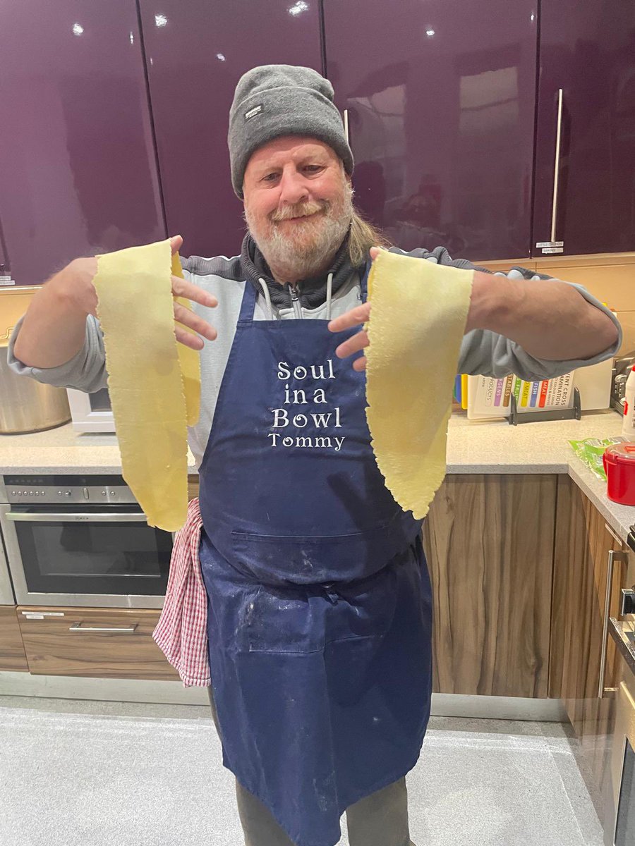 What a fabulous session our Thursday Soul in a Bowl group had today!

Mark Adams aka markliatelles on Instagram came and gave the group a masterclass in pasta making!
The group absolutely loved it!