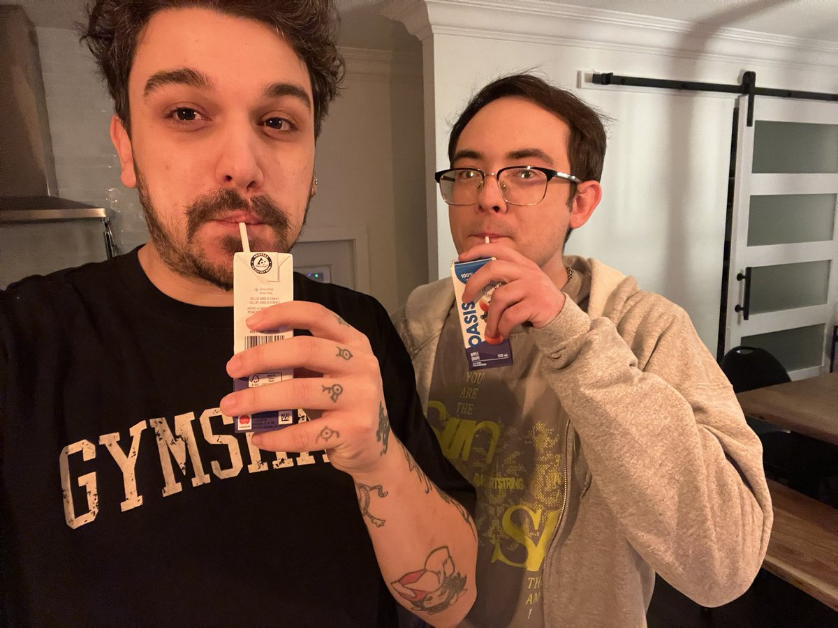 TheDistantCoder's tweet image. These guys walk up and offer you a juice box, do you accept?