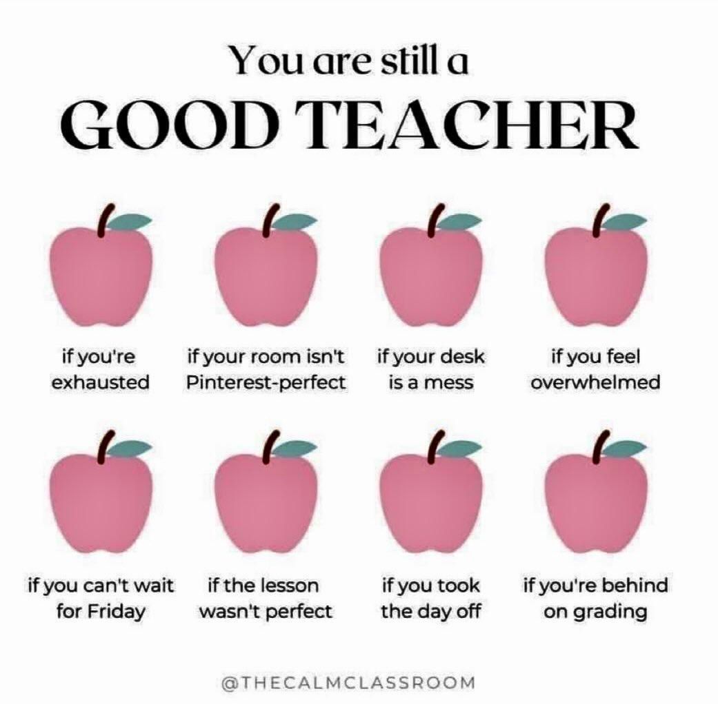 HelpATeacher's tweet image. Important reminder!
📷 Calm Classroom