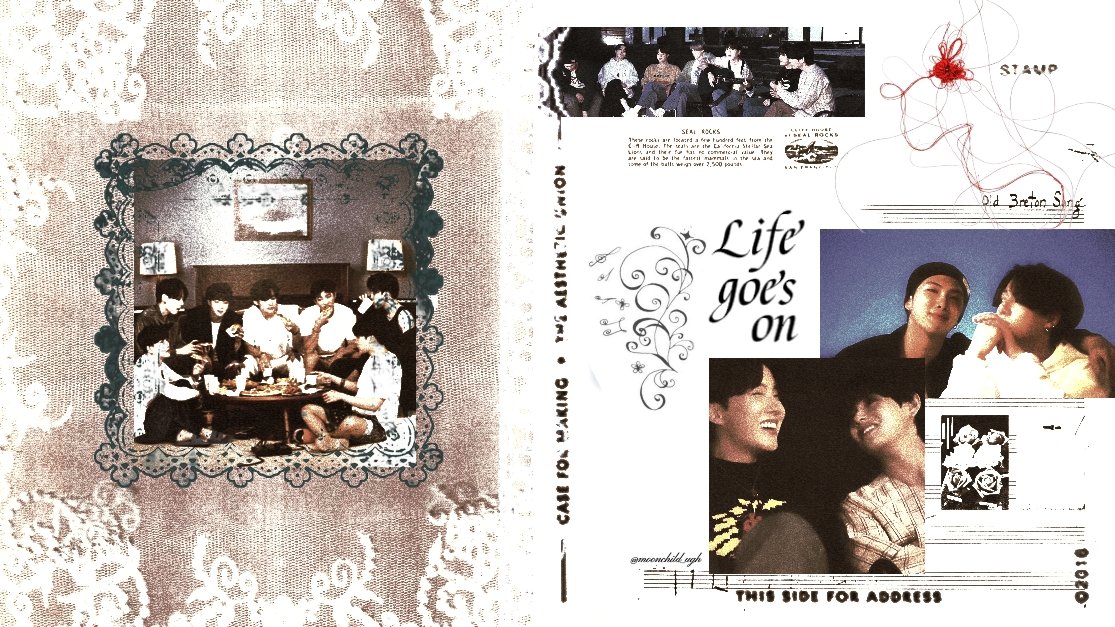 moonchild_ugh's tweet image. 5 years with &apos;life goes on&apos; 🎞˙✧˖