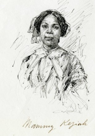In 1874, after being in Europe for five years, Moses Ezekiel went to home Richmond. 

He visited his "real mammy, Aunt Keziah,...at the Exchange Hotel."  She took him in her arms and said, "Lord, child, how you is grown! You must come right along with me and go down and see Uncle