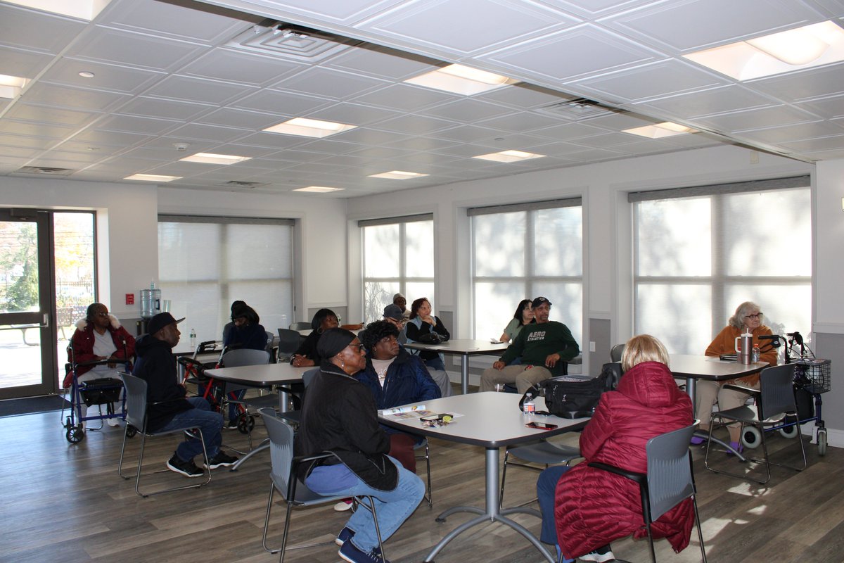 Earlier this week the HWCLI team was happy to visit Magnolia Gardens Senior Center with Senator Siela Bynoe and the honorable Viviana L. Russell to support seniors by distributing Stop &amp; Shop gift cards to SNAP recipients.