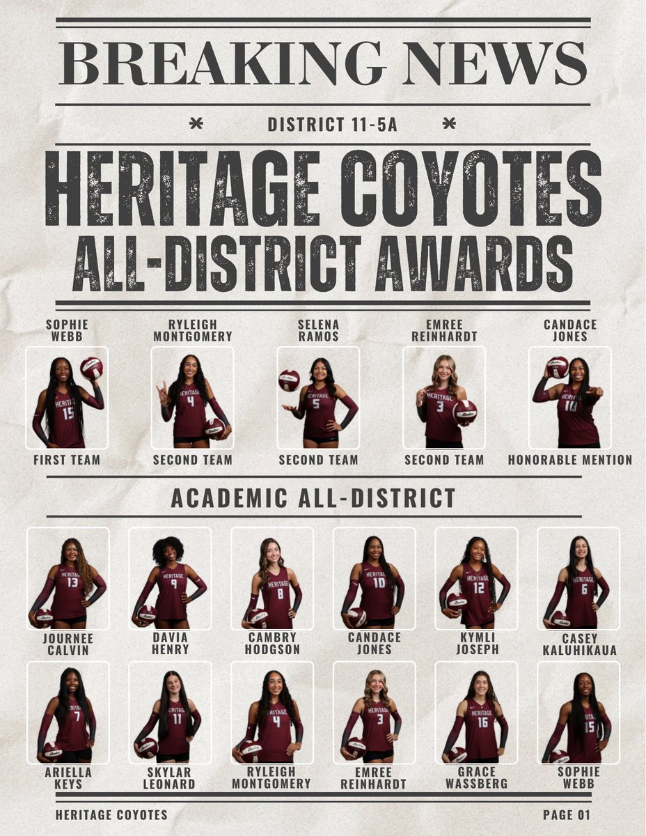 Heritage Volleyball tweet media