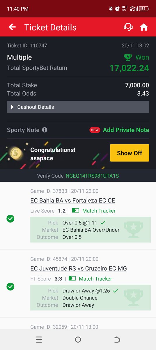 peetaace's tweet photo. @enki_stats Thank you, I set the auto cashout for certain amount... Still worth it 🙏🐐 https://t.co/0pC1gFYHZj