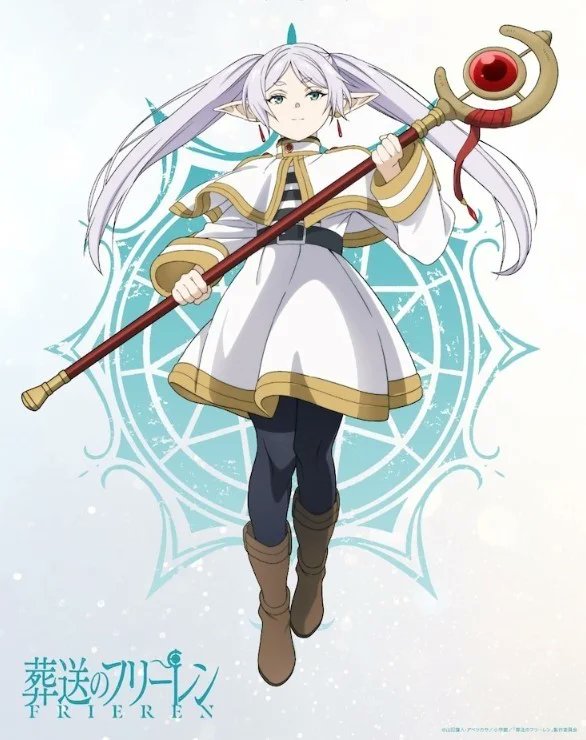 KaranekoArt's tweet image. found the reference!! 
staff!!
#propdesign 
#frieren #葬送のフリーレン