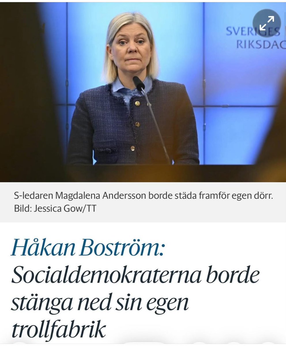 Fattar du, <a href="/magdandersson/">Magdalena Andersson</a>? Fattar du vilka hycklare ni sossar är?

.