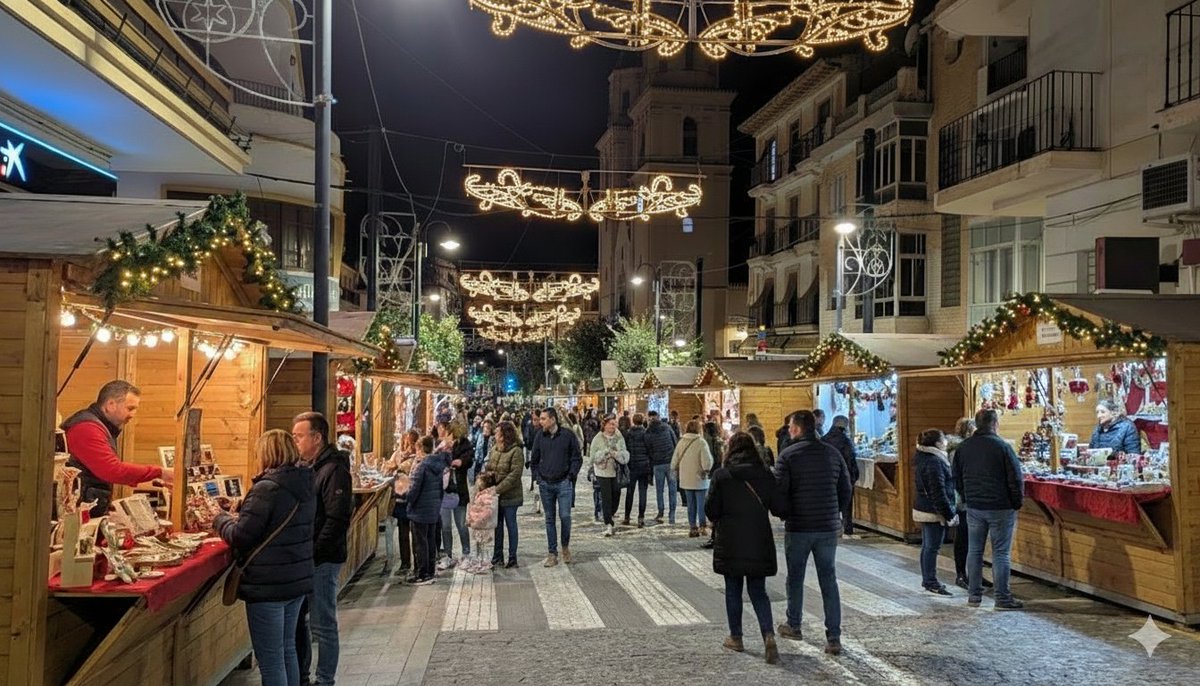 Te gustaría tener un mercado navideño  al que ir a pasear con tu familia en la plaza García Moreno junto a la iglesia?
#Alpujarra #Órgiva