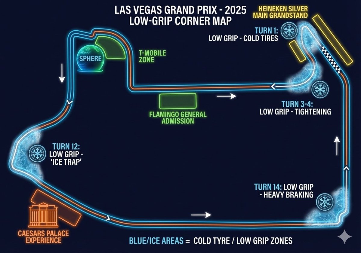 Ok,  Nano Banana Pro is awesome. It just one shotted both these graphics for my F1 Las Vegas GP article