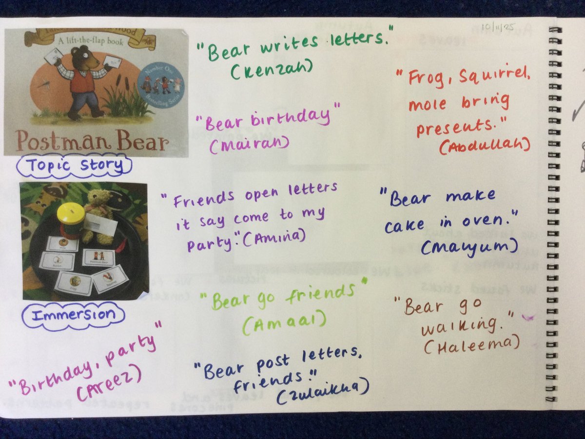 LeighPrimary's tweet image. Nursery/Reception children have had a wonderful time retelling the story of ‘Postman Bear.’ They have enjoyed mark making and drew some fantastic pictures in their floor book.@voice21oracy #PSED #PD #memorymakers#lifelonglearners
