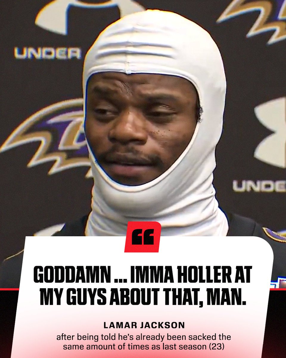 SportsCenter's tweet image. Lamar got jokes 😅