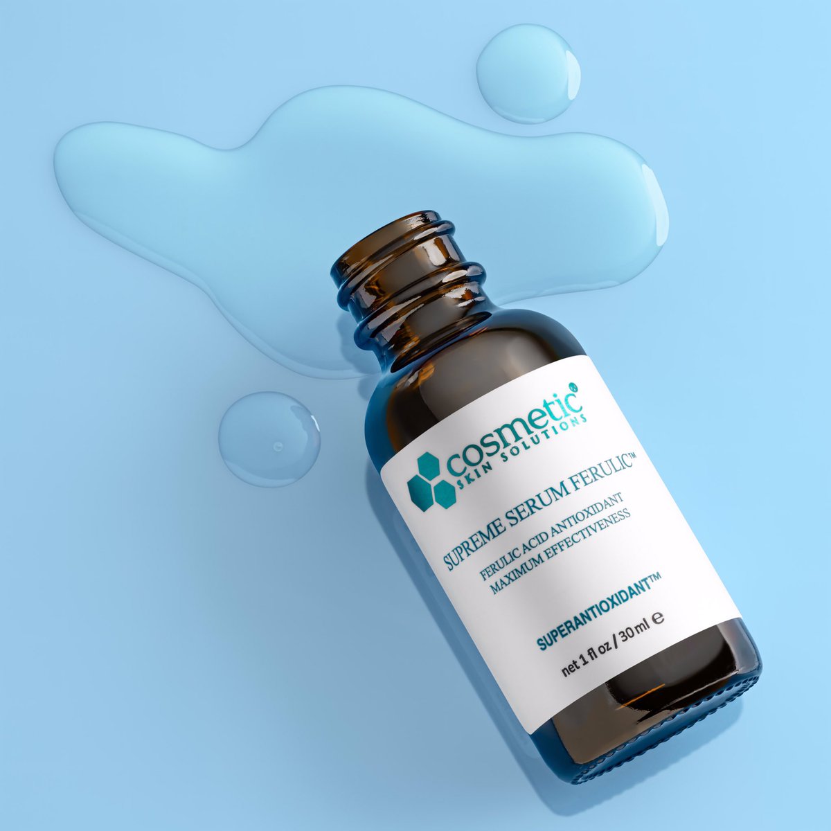 CSS_ScienceLab's tweet image. Supreme Serum Ferulic 

Your daily defense against premature aging.
Strengthen, brighten, and firm your skin
while enhancing every serum in your routine.

#UltimateGlow #CosmeticSkinSolutions