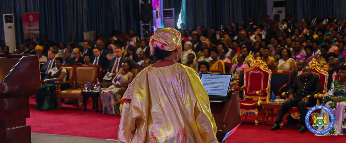 FirstLadyBio's tweet image. This afternoon, I had the honor of delivering a speech at the 6th Edition of the High-Level Forum of Women Leaders in Burundi, focusing on “Attentive Care from Childhood to Puberty for Harmonious Development.” This theme resonates deeply with my ongoing Hands Off Our Girls…