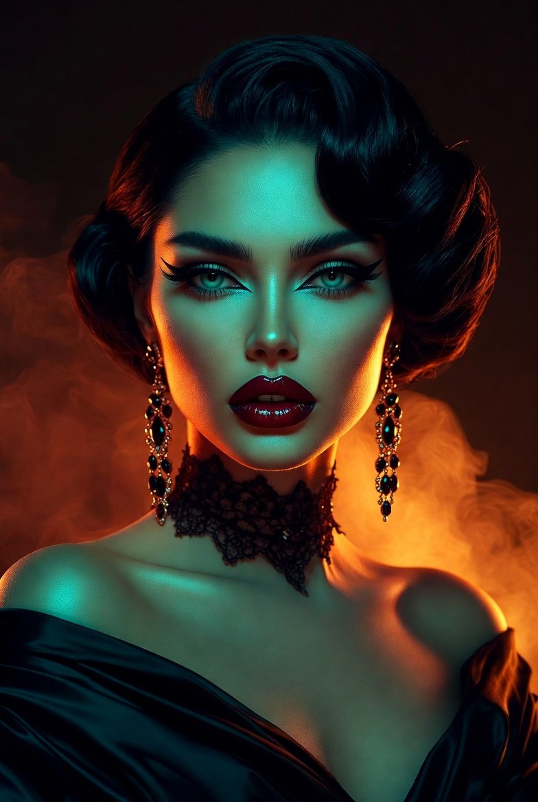 🔥 SMOKEY AI CHALLENGE 🔥

Let the smoke speak...
Theme: SMOKEY

Slow-burning midnight confessions curling from crimson lips • jazz club ghosts materializing out of cigarette haze • art-deco sirens dissolving into teal-orange fog • burlesque devils dancing in clouds of smoke