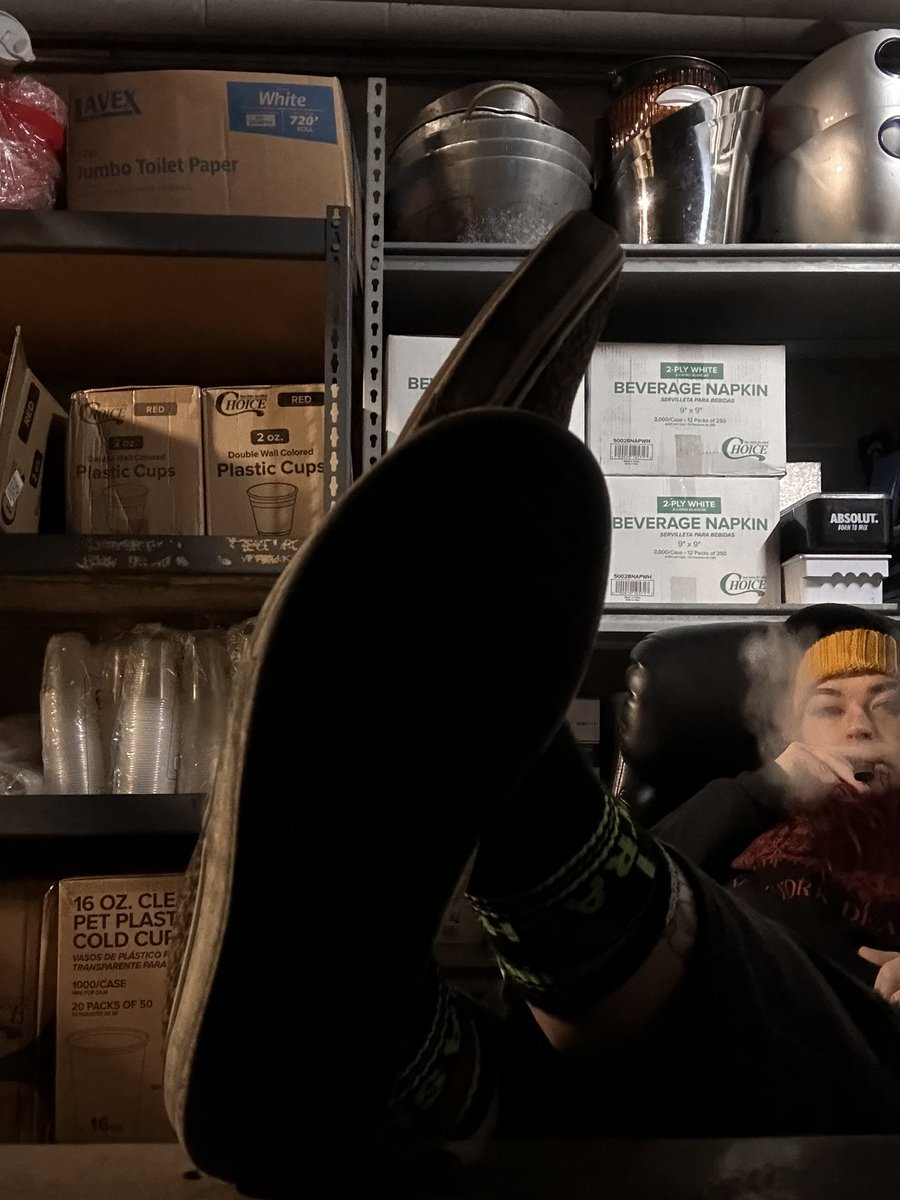 mindlessgarbage's tweet image. whole squad showed up to work matching today