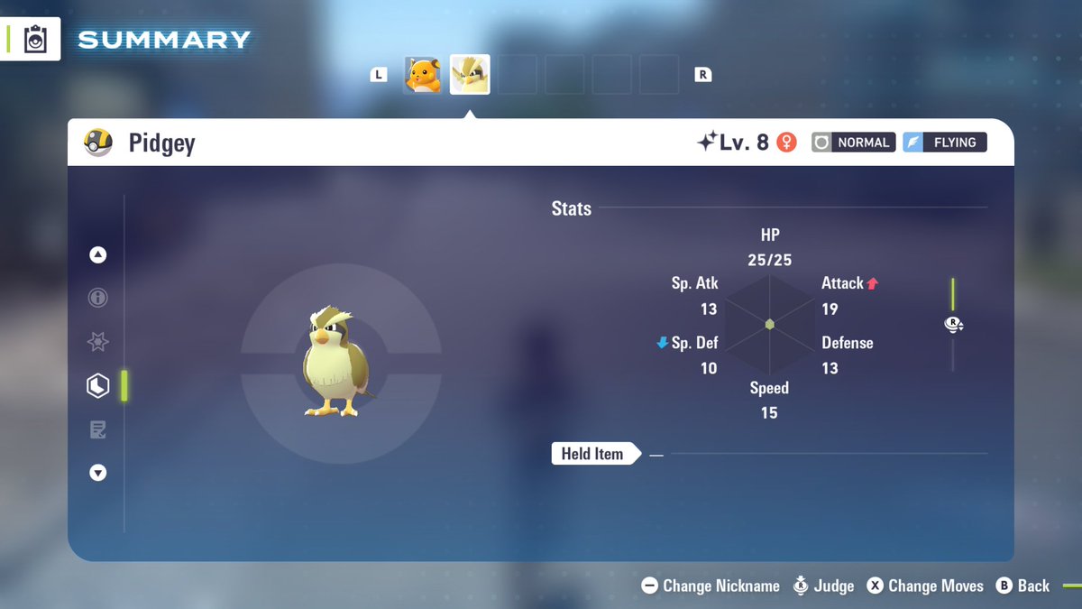 math778's tweet image. Two random full odds shinies today. Swirlix's nature needs to be changed, what nature should I give it? Also Pidgey. #Shinies #PokémonLegendsZA #Pokémon