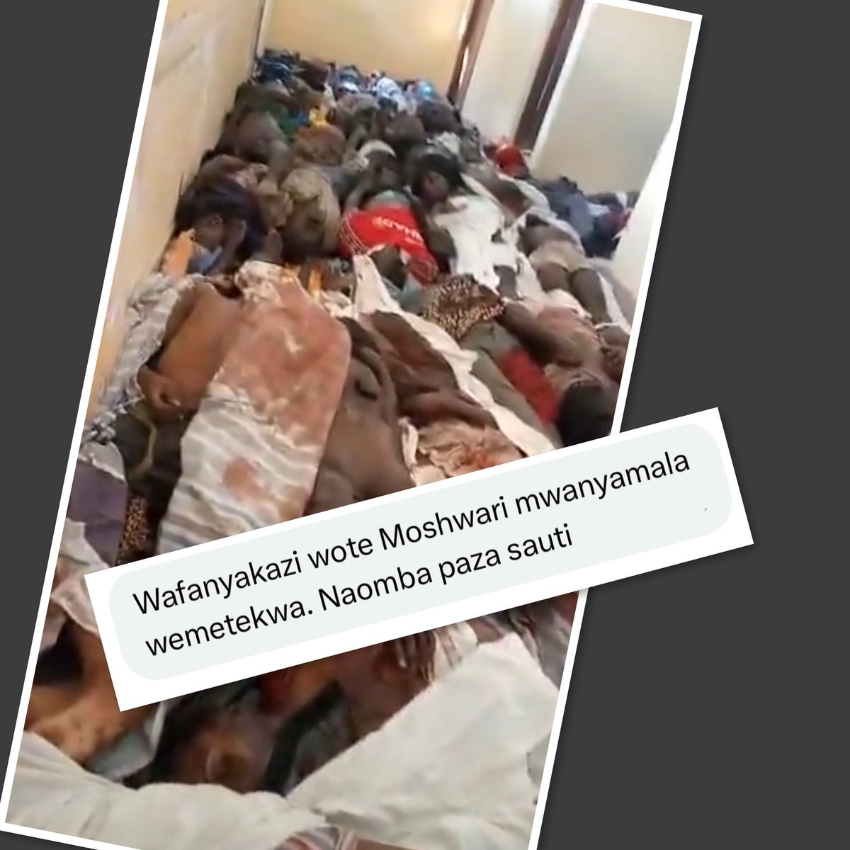MariaSTsehai's tweet image. ‼️🚨BREAKING NEWS‼️
#EnforcedDisappearances #Tanzania 
Murderous cabal of @SuluhuSamia has abducted medical staff of Mwananyamala mortuary and they are been held and tortured by the death squad to cover up the massacre! 
@commonwealthsec @SGCommonwealth @LAZARUSCHAKWERA what the…