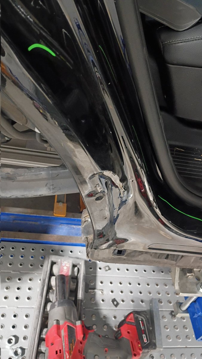 aidynskot's tweet image. I love how I&apos;m getting quicker at my job! I started this repair yesterday morning and finished it before I left work today! Something like this would&apos;ve taken me all week to do a couple of months ago