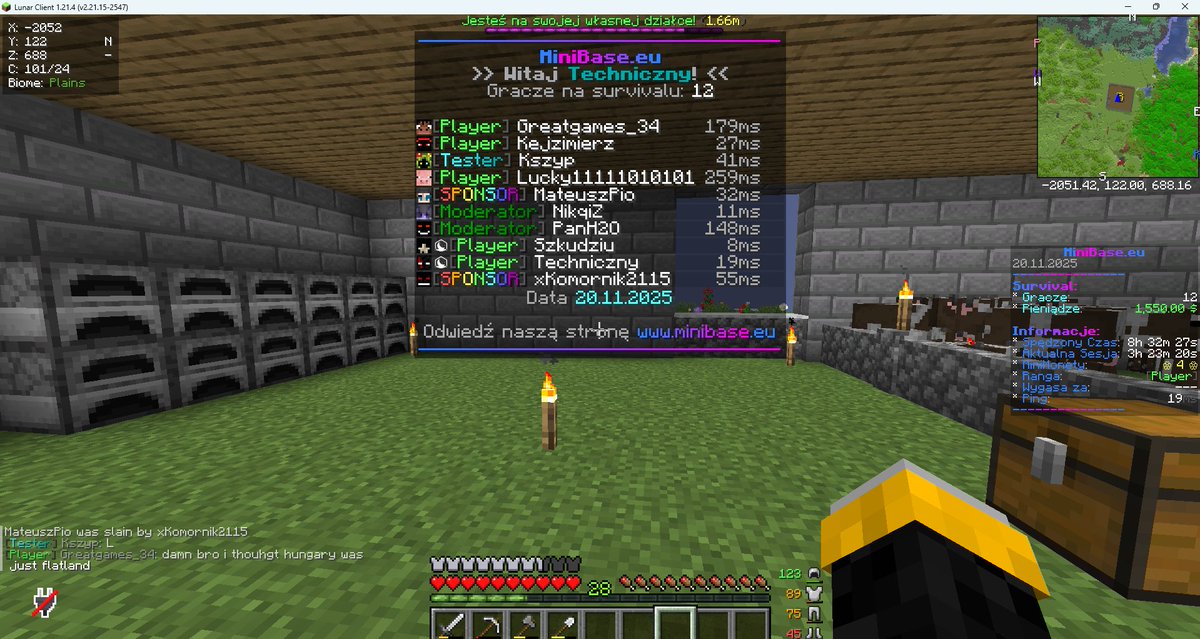 Techuuu1's tweet image. kocxhan twitterowicze zapraszam na tego serwera(napiszcie czy cos ze jestescie ode mnie i podajcie dalej znajomym)

serwer ma poki co tryby survival i tower defens ale potem bedzie miec scp tryb

dc ich: discord.gg/GdJb5Txz5e