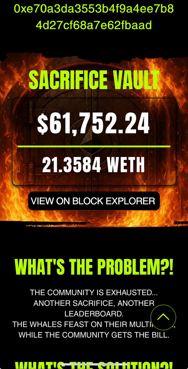 cpanerdshow's tweet image. 🚨 🚨 

#1 is approaching the #2 sac wallet position.

Get in or get left behind! Only on #Pulsechain 

0xe70a3da3553b4f9a4ee7b84d27cf68a7e62fbaad