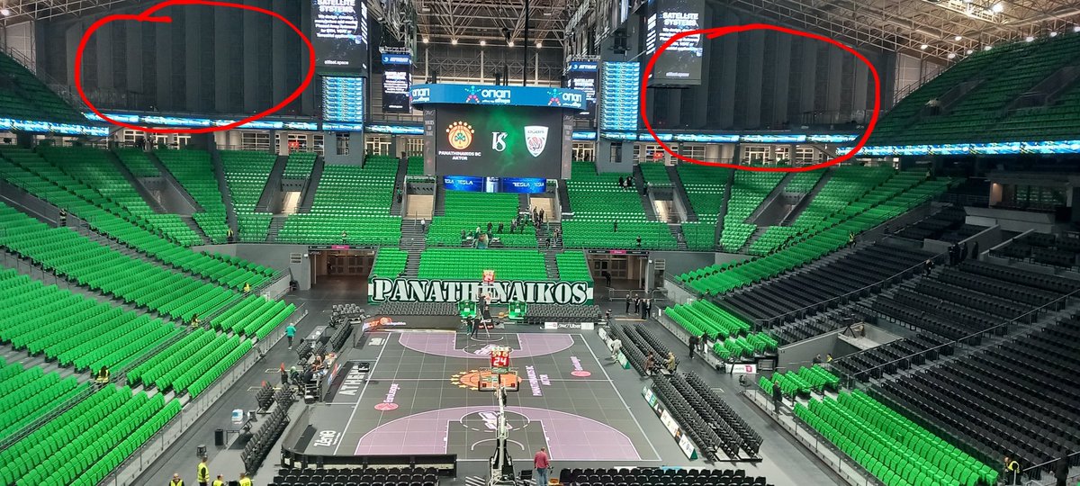 Leukh_Tigrhs's tweet photo. #paobc
DPG,ευκαιρία.
Κάνε κερκίδες σε αυτά τα κενά ρε συ,εκεί και απέναντι.
Να γίνουμε 23-25.000 τρελοί,να έχουμε το μεγαλύτερο γήπεδο στην Ευρώπη,πιο μεγάλο κι από το μεγαλύτερο στο NBA.
Κάνε τα πάνω διαζώματα έναν ενιαίο όροφο,να μη πέφτει καρφίτσα και πιο εύκολο να γεμίζει. https://t.co/OHsIhbvZSJ