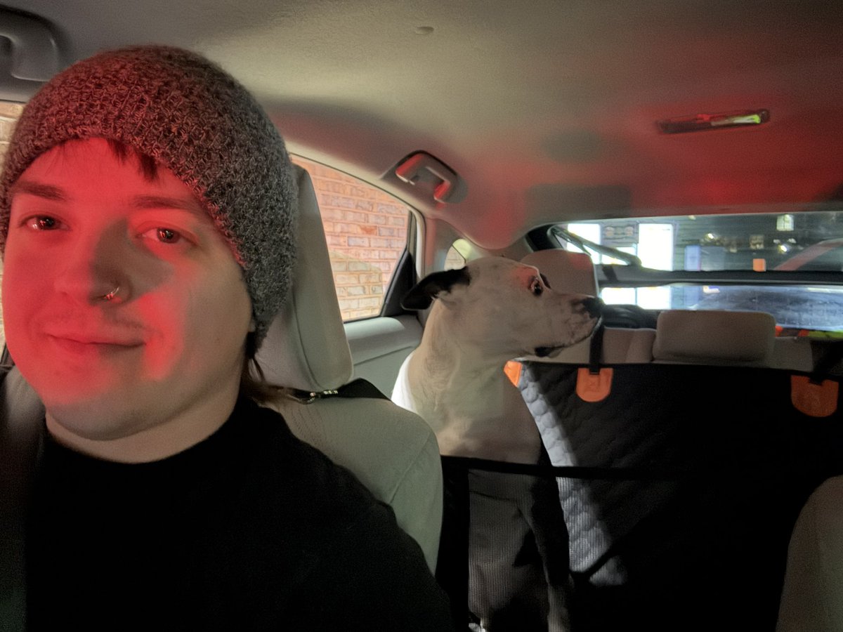 trip to skyline chili for some dogs with my motherfucking dog