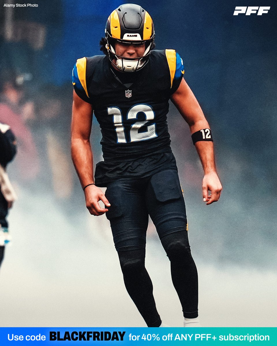 Puka Nacua this season: 85.9% catch rate - best in the NFL 🙌

🐏 85 targets
🐏 73 receptions

Use code BLACKFRIDAY for 40% off any PFF+ sub

🔗 subscribe.pff.com