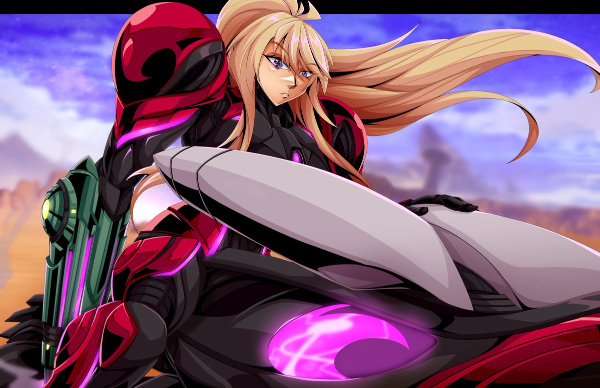 AndoryuAnzuru's tweet image. Samus and Vi-O-La🏍️⚡️

#Metroid #メトロイド 
#MetroidPrime4