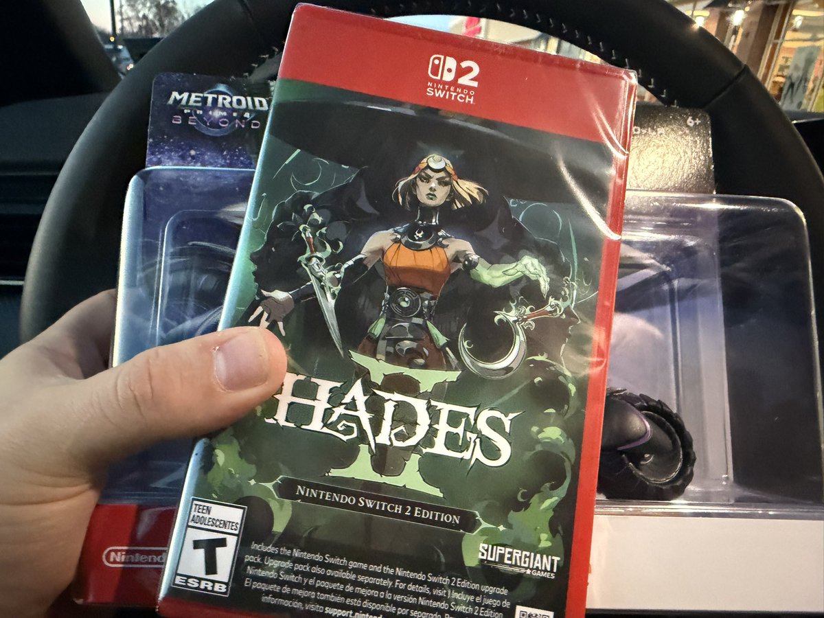 Happy Hades 2 Physical Launch on Nintendo Switch 2 Day for those who celebrate!!!!