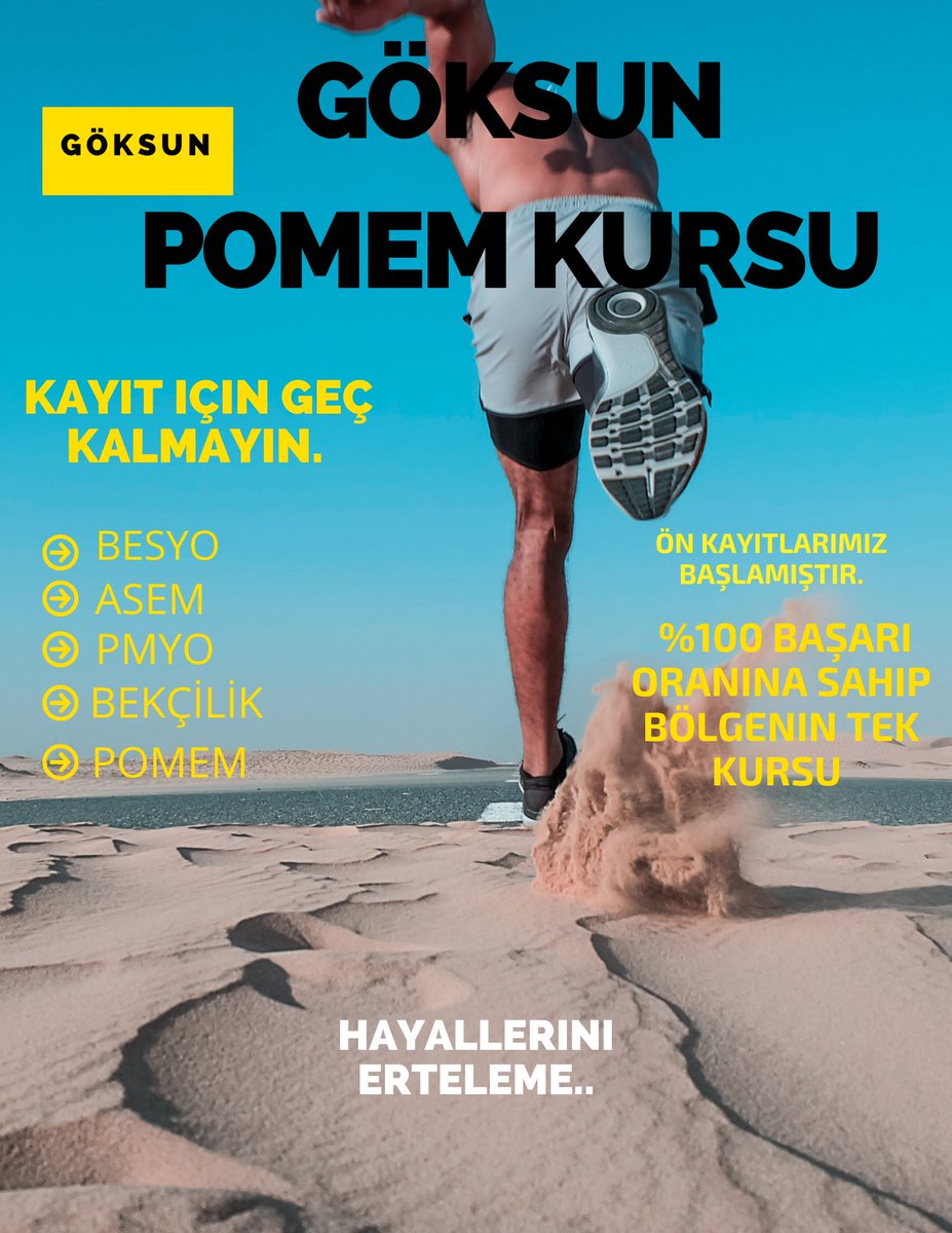 Kemaldsckn's tweet image. Göksun Pomem %100 başarı oranına sahip bölgenin tek kursu olarak sizlerin hayallarine ortak olmaya devam ediyoruz. 
0535 066 3384 ☎️
 Kayıt için iletişime geçebilirsiniz.
.

#göksunpomem #pomem #pomemparkur #polisakademisi #asem #egm #göksun #göksunparkur #göksunpomemkursu