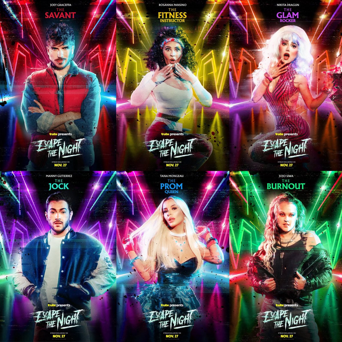 itsescapetn's tweet image. The cast of ‘Escape the Night: The Lost Tapes.’