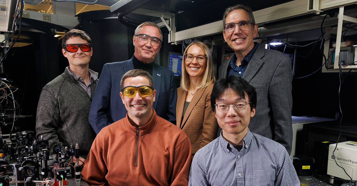 PurdueEngineers's tweet image. .@PurdueECE researchers have achieved a long-sought milestone, demonstrating what they call a “photonic transistor&quot; — a leap that could finally make photonic computing practical.

More about their findings, published in @Nature Nanotechnology: bit.ly/48cykAh