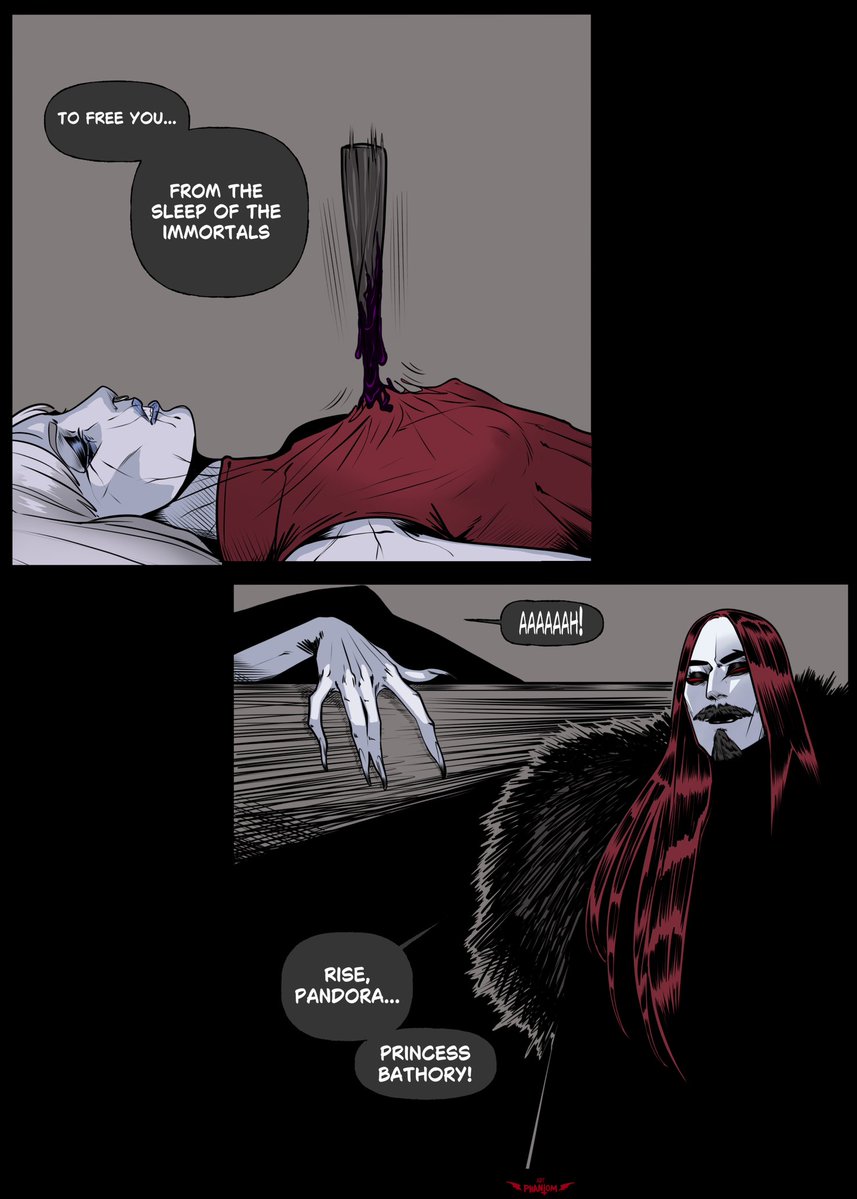 PhantomART_'s tweet image. 🍷🩸 Rise the princess Bathory 🩸🍷