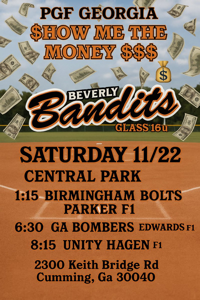‼️SHOW ME THE MONEY‼️ Cannot wait for this weekend! Come check us out - 
<a href="/BanditsGlass/">Beverly Bandits Glass 16u</a> <a href="/PrepSoftball/">Prep Softball 🥎</a> <a href="/ExtraInningSB/">EXTRA INNING SOFTBALL</a> <a href="/LineDsoftball/">Line Drive Media</a>