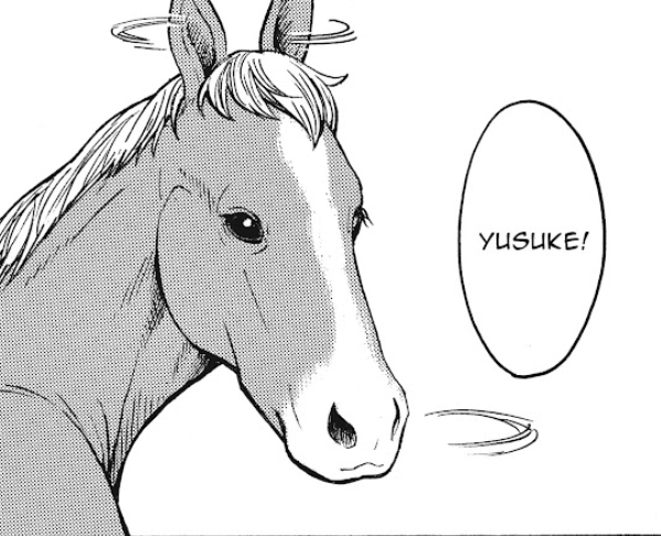 ParodyKuuga's tweet photo. guys... I have to make a confesion... I'm actually... 

I'm an Uma Musume, here is the horse I am based off of. https://t.co/0NluZzjXlo