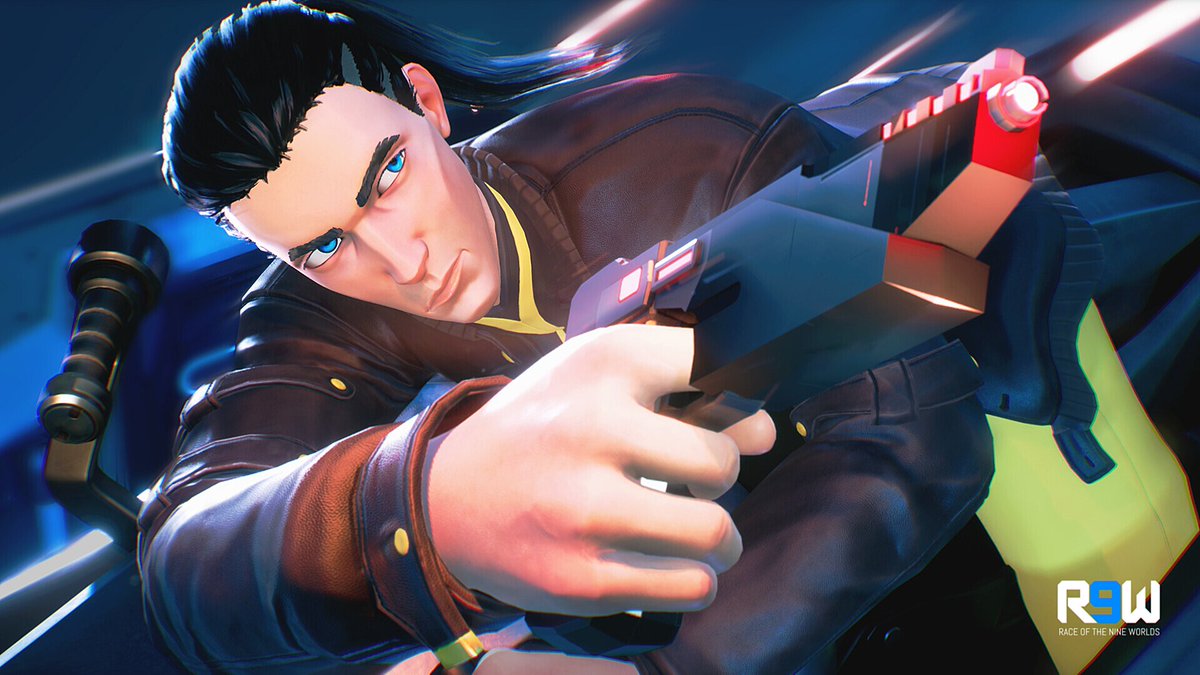 Hey! I provide the English voice for the human racer Lirk in Race of the Nine Worlds!

The team is kicking off the closed test for the "#RaceoftheNineWorlds" Demo on #Steam. Visit the game's store page to get access and be the first on the track!

Steam: store.steampowered.com/app/3817560/Ra…